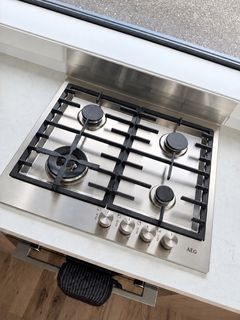 Gas hob — after