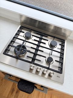 Gas hob — after